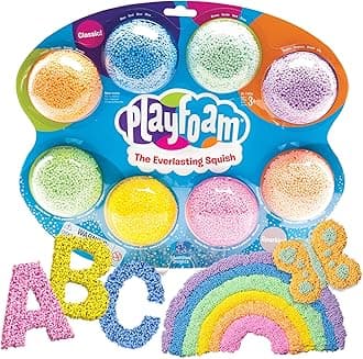 Learning Resources Playfoam Combo 8-Pack, Ages 3+, Sensory Fidget Toy Gift for Kids, Squishy Modelling Compound, Never Dries Out, Supports Fine Motor Skills & Creative Play, Gifts for Kids