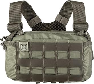 5.11 Tactial Chest Bag Pack for Men, Skyweight Survival, CCW Compartment, Sage Green, Style 56769ABR