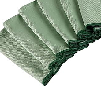 Wypall® Multipurpose Microfiber Cleaning Cloth, Pack of 6, Lint Free, Reusable, Green (83630B)