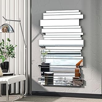 JACUKO Decorative Mirrors for Wall Decor Large Mirrors for Wall Decor Living ...