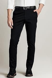- Men's Slim Fit Flexi Waist Casual Pants | Stretchable Chinos | Stylish Office Fashion Trousers