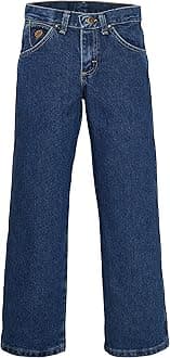 WranglerBoys' George Strait Original Cowboy Cut Jeans, Heavy Denim Stone, 12