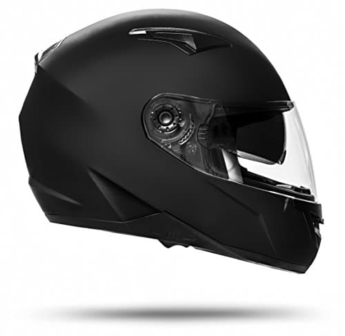 Strong 700 Toronto Latest Conforms to ECE 2205 Matt Black Helmet with Dual Visor System and