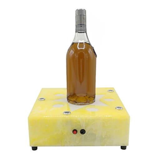 Flash Barware- Arylic Green Laser &LED Bottle Glorifier /Bottle display /Bottle holder TCD-3214-G