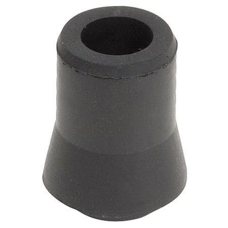 Protective Leg Tip, 3/8in., Black, PK10