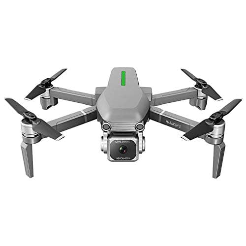 HoganeyVan GPS Foldable RC Drone L109 with 4K HD Camera RC Helicopter Aircraft 600M Wifi image transmission Remote Control Toys(3 Batteries)