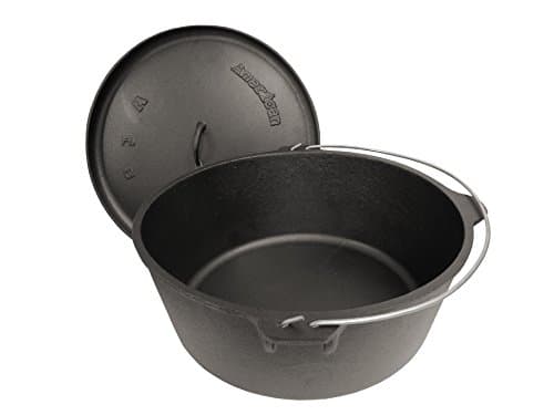 WFS 6 Quart Cast Iron Treated Dutch Oven