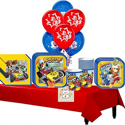 Mickey Mouse Roadster Party Pack Bundle