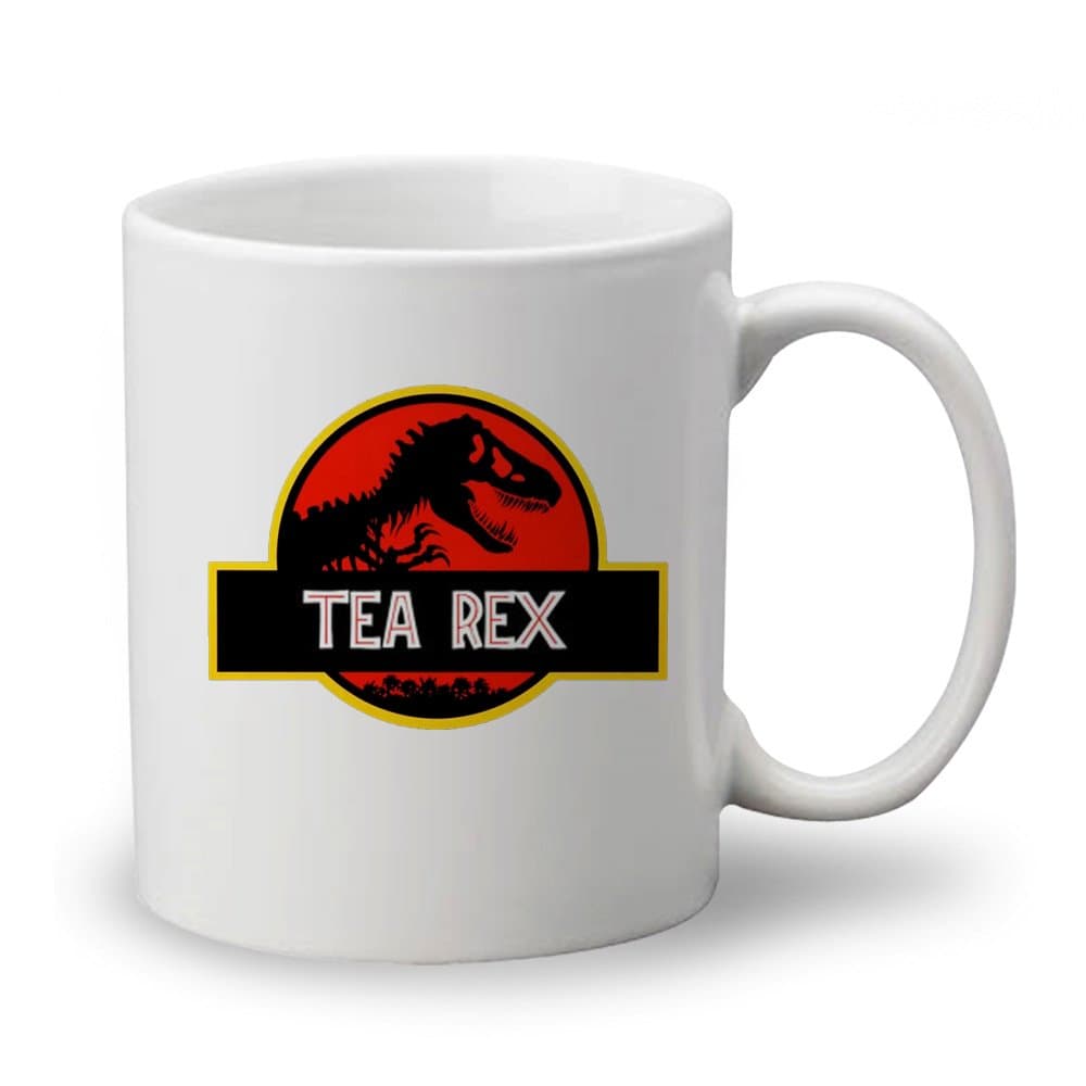 Tea rex dinosaur Custom Mug Coffee and Tea