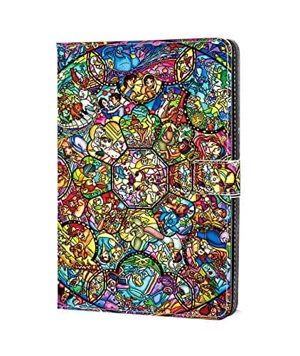 DC Faner Case for Amazon Fire HD 8, Kindle Fire HD 8 Case (2017/2016 Release,7th/6th Generation) Smart Case Cover with Auto Wake/Sleep for Fire HD 8 Tablet -cartoon Characters