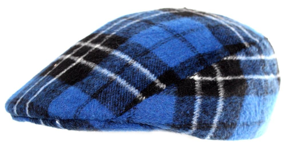 Scottish Tartan Flat Cap