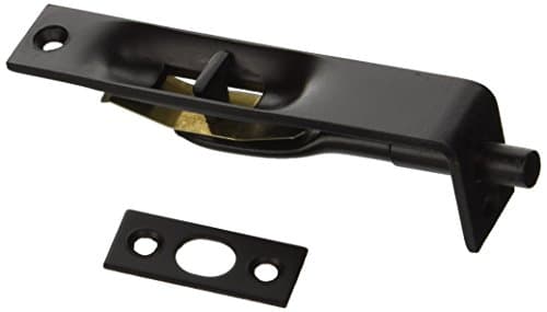 Deltana4FBS10B HD Solid Brass 4-Inch Flush Bolt