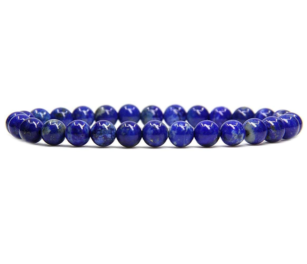 6mm Lapis Lazuli Bracelet