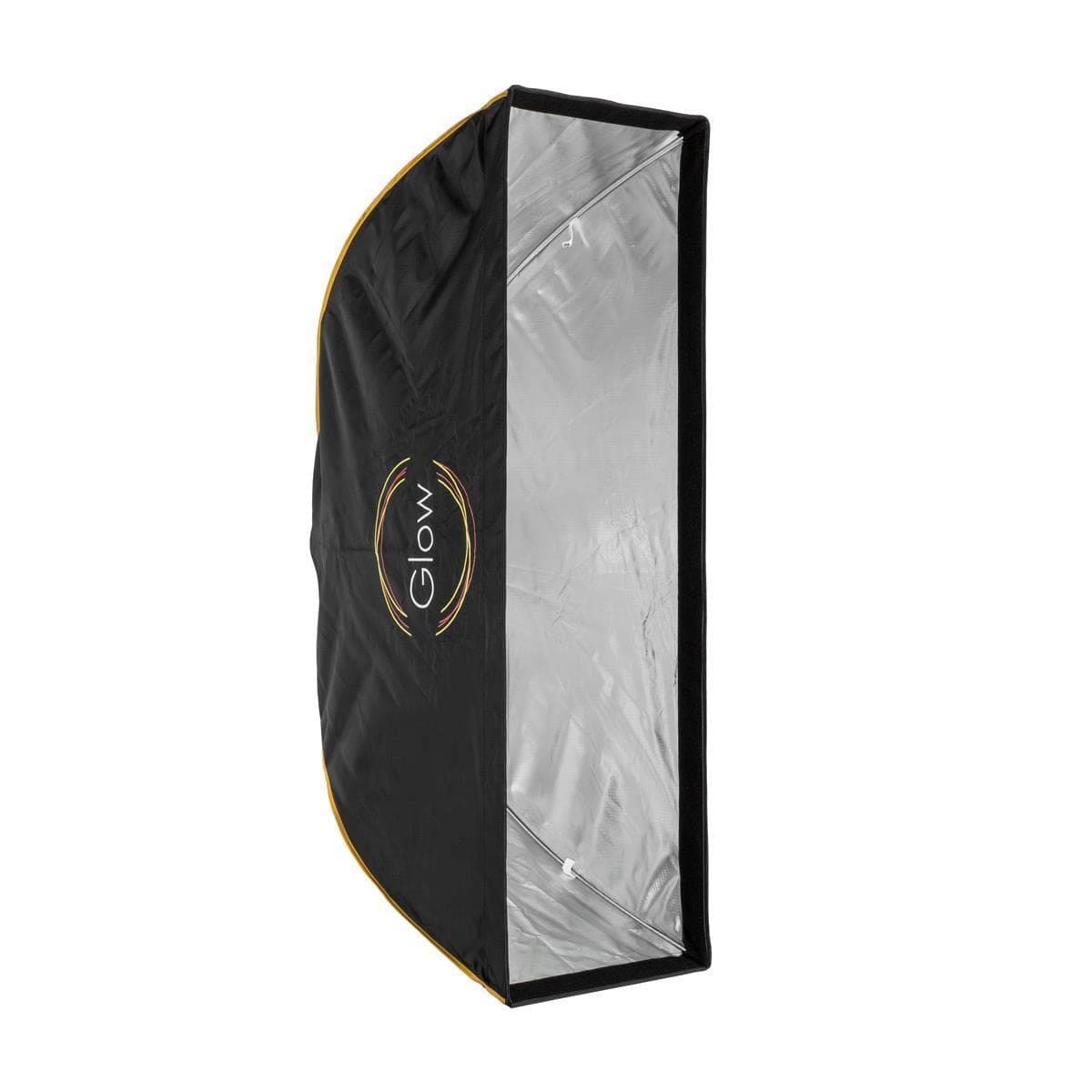 Glow EZ Lock 16x48" Quick Strip Rectangular Bowens Mount Softbox w/External, Internal Diffusers, Deflector Disk, Grid, Soft box Speedring Adapter for Studio Softbox Lighting