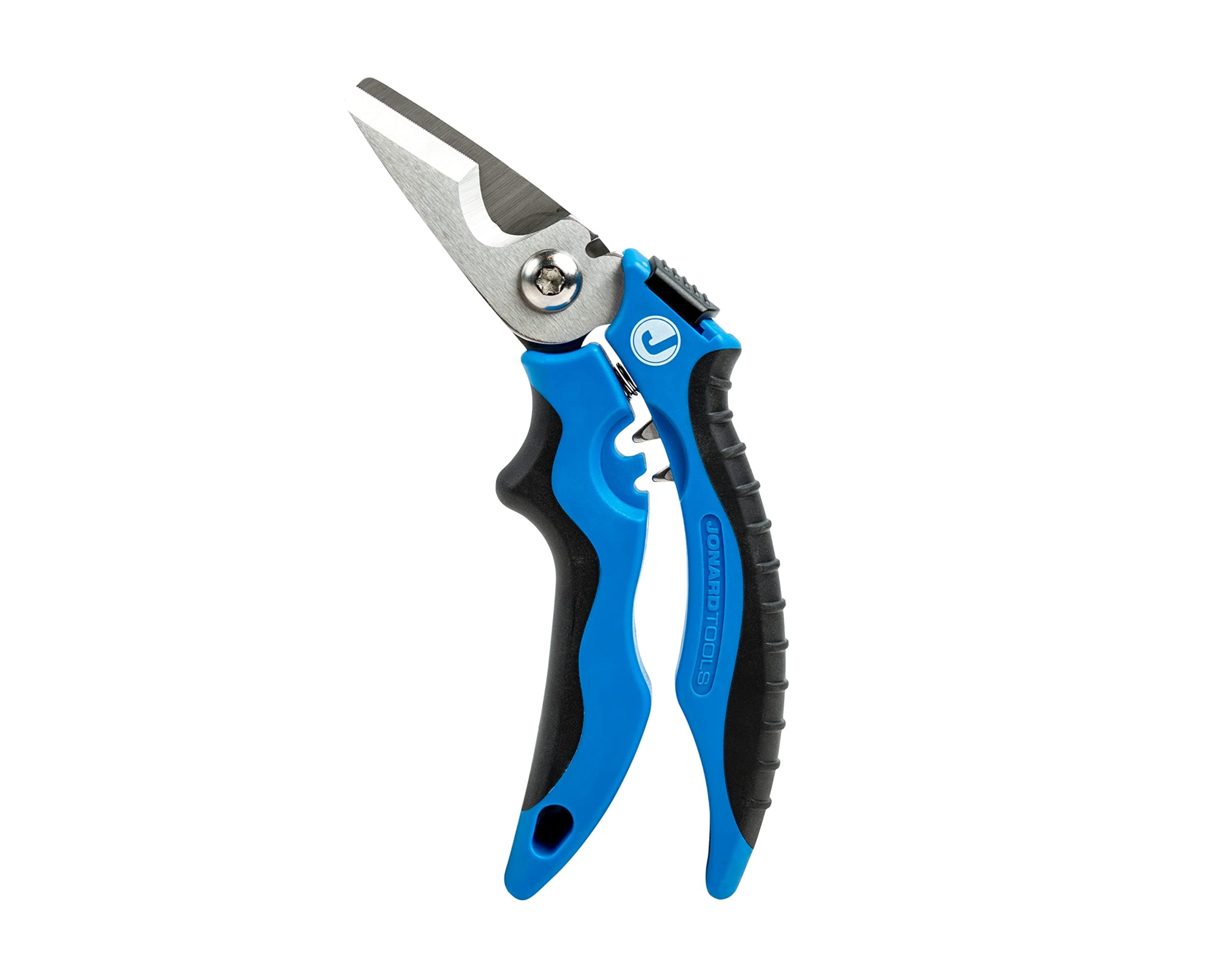 Jonard Tools KWC-700 Multi-function Kevlar® & Wire Cable Cutting Shears, 7"