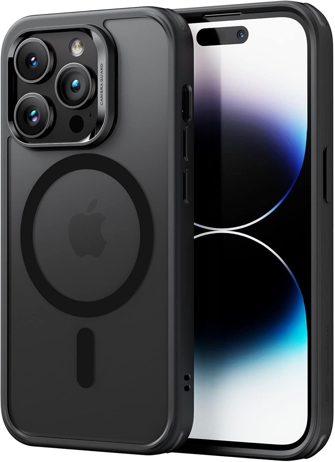 ESR for iPhone 14 Pro Max Case, MagSafe Phone Case Supports Magnetic Wireless Charging, Shockproof Military-Grade Protection, Scratch-Resistant Back, Classic Hybrid Cover for iPhone 14 Pro Max, Black