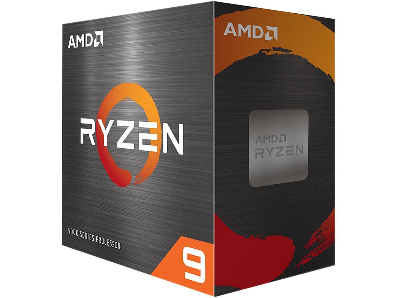 AMD Ryzen 9 5950X Processor (16Cores/32Threads, 105W TDP, Socket AM4, 72MB Cache, Up to 4.9 GHz Max Boost, no cooler)