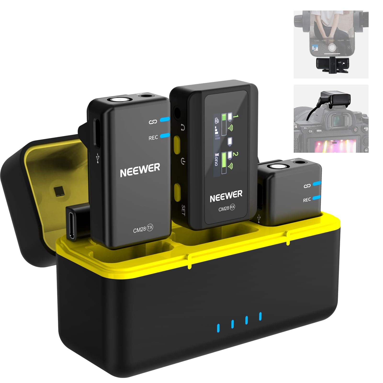 CM28 Wireless Lavalier Microphone System