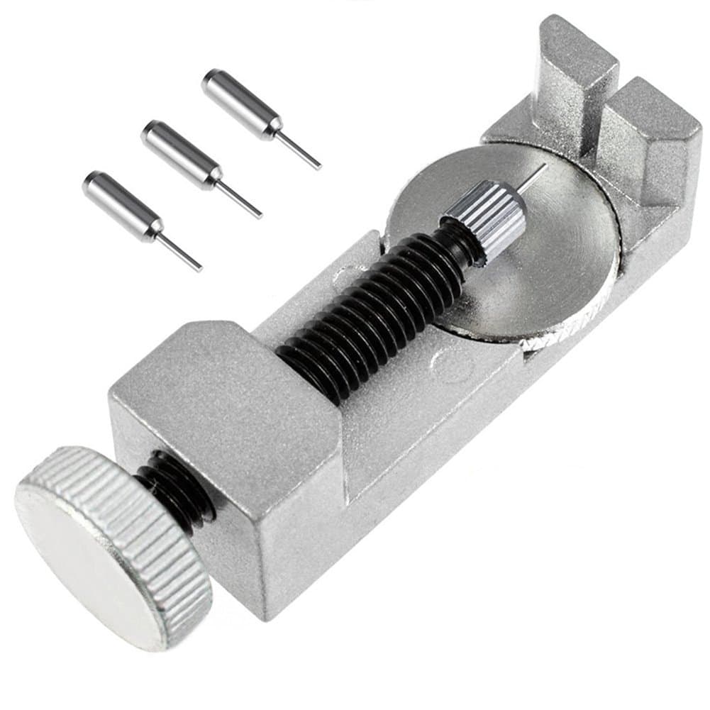 OLVES Watch Band Strap Link Pin Remover Repair Tool Kit for Watchmakers with Pack of 3 Extra Pins