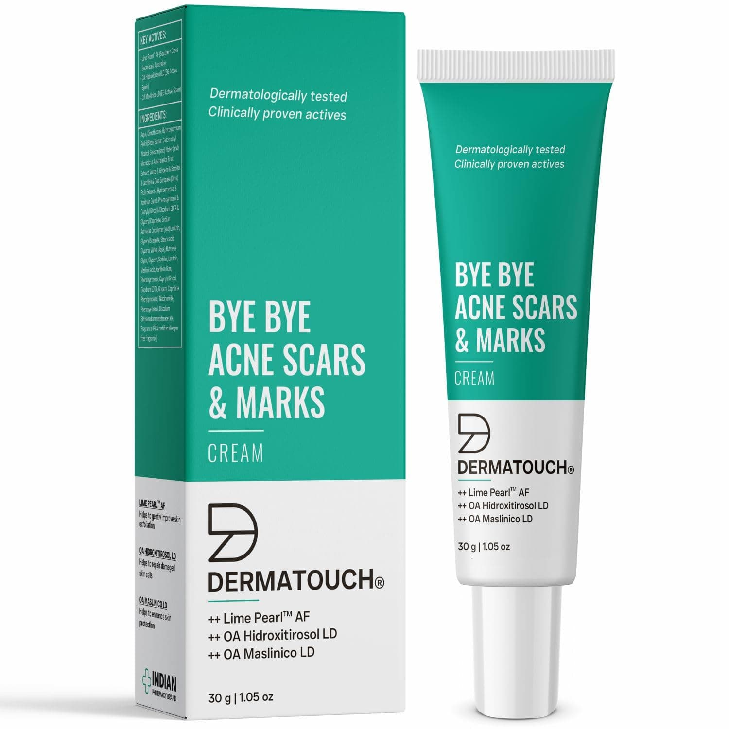 Bye Bye Acne Scars & Marks Cream || Acne Scars Corrector || Formulated Specially to Address Scars & Marks || Suitable For All Skin Types - 30 g (Pack of 1)