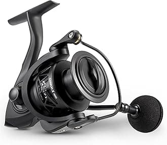 Carbon X Spinning Reel, Spinning Fishing Reel Carbon Frame Light to 7.8oz, 6.2:1 Gear Ratio, Up to 33LB Max Drag, 10+1 Shielded BB, CNC Braid Ready Saltwater Spinning Reel