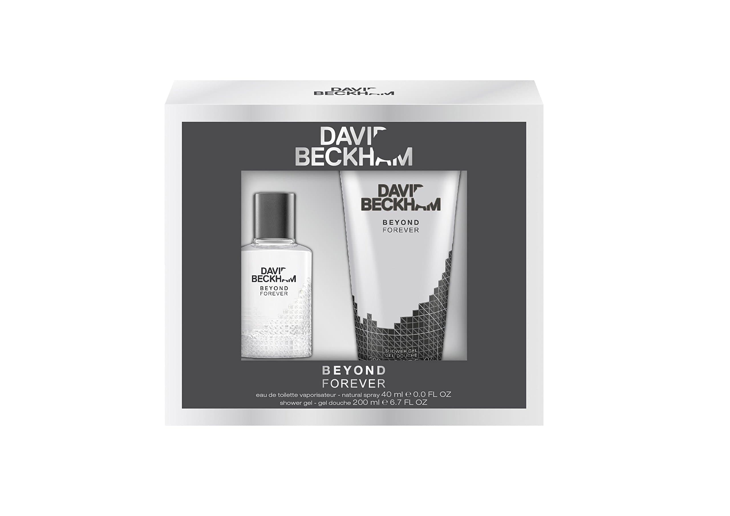David Beckham Beyond Forever Gift Set for Men Eau De Toilette and Shower Gel, 4/2 ml