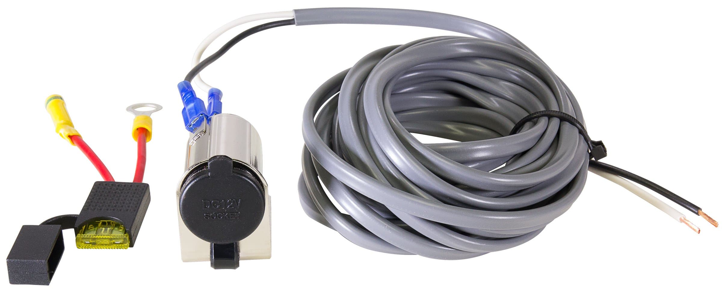 39305 12 Volt Battery Direct Kit , Black