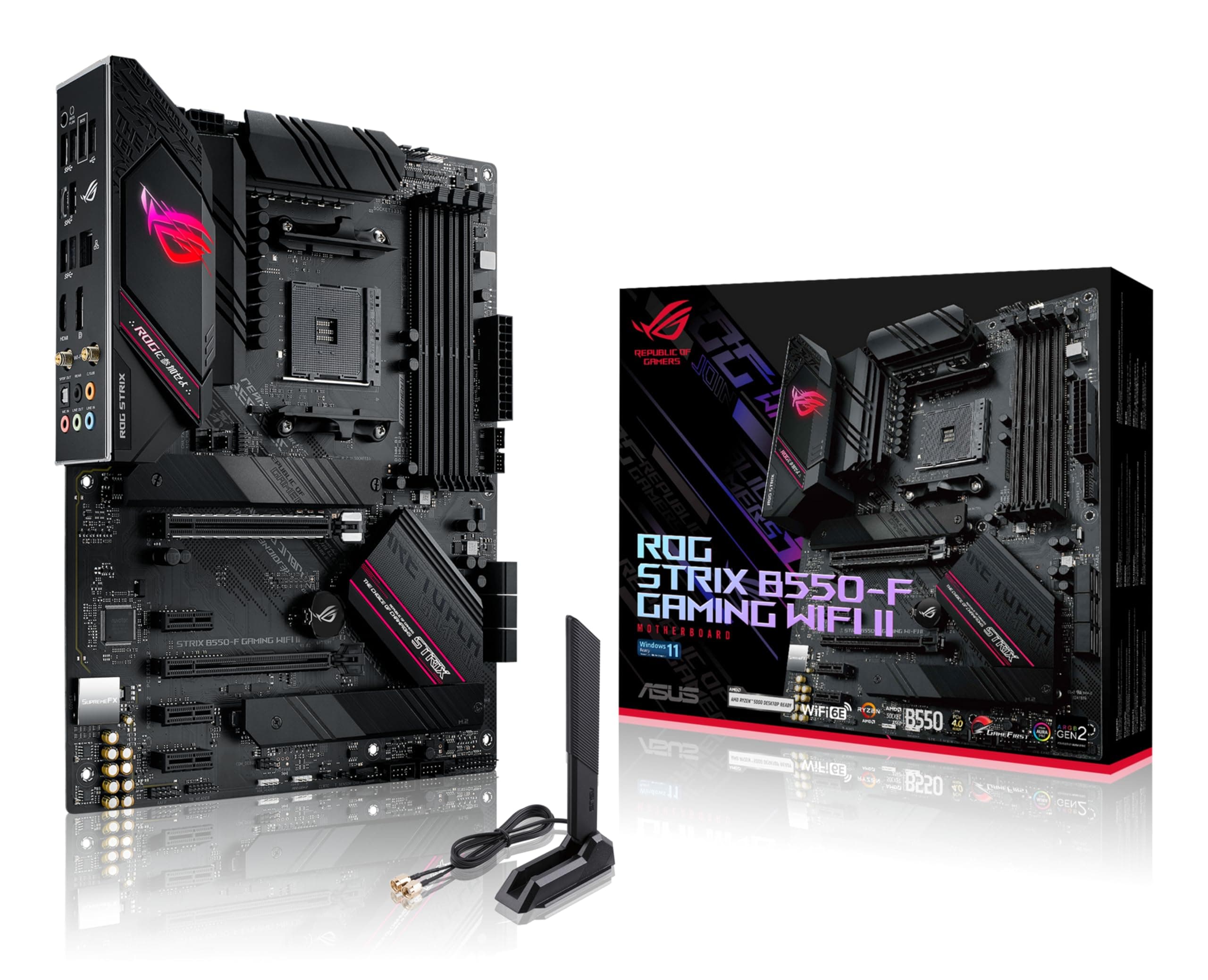 ASUS ROG STRIX B550F GAMING WIFI II AMD B550 Socket AM4 ATX