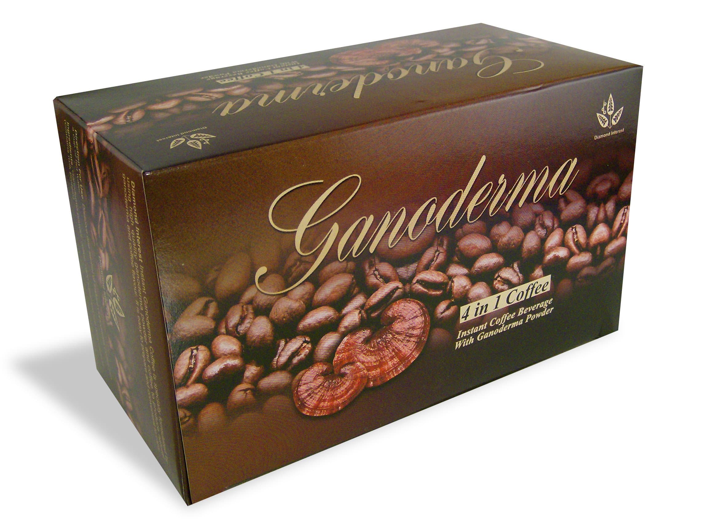 4-1 Cafe Healthy Coffee with Ganoderma - Creamer and Sugar (20 Sachets))