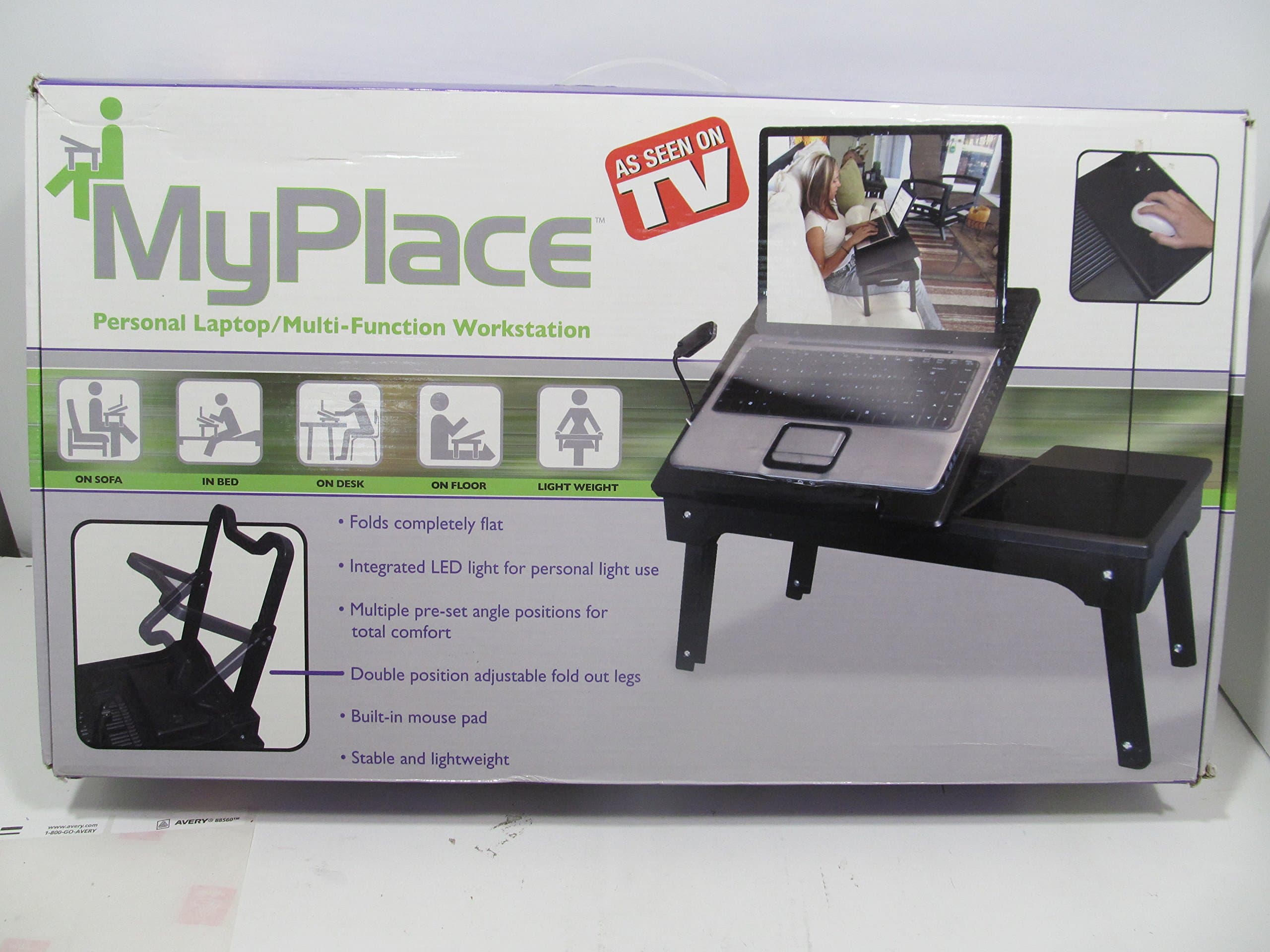 My Place Myplace Laptop Table Notebook Workstation